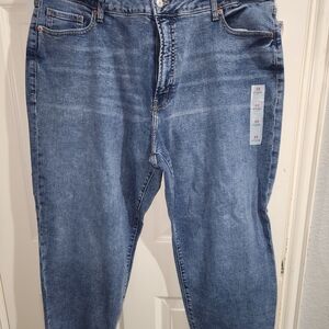Old Navy Women's Relaxed Fit Blue Jeans